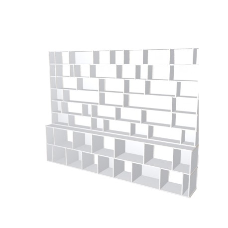 Meuble Bibliothèque sur-mesure (H218cm - L292 cm)