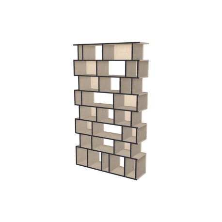 Custom bookcase  (H225cm - W130 cm)