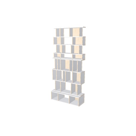 Custom bookcase  (H232cm - W105 cm)