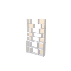 Custom bookcase  (H200cm - W115 cm)