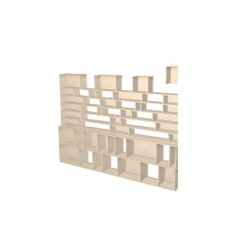 Custom bookcase  (H227cm - W242 cm)