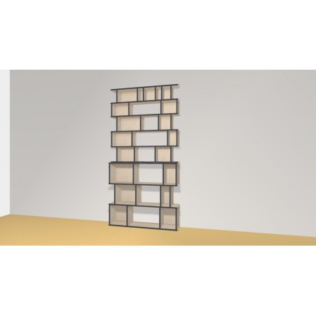 Bibliotheek  (H239cm - B120 cm)