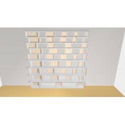 Bookshelf  (H272cm - W271 cm)