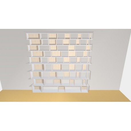 Bookshelf  (H272cm - W271 cm)