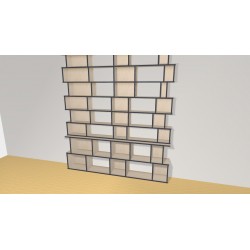 Bookshelf  (H277cm - W210 cm)