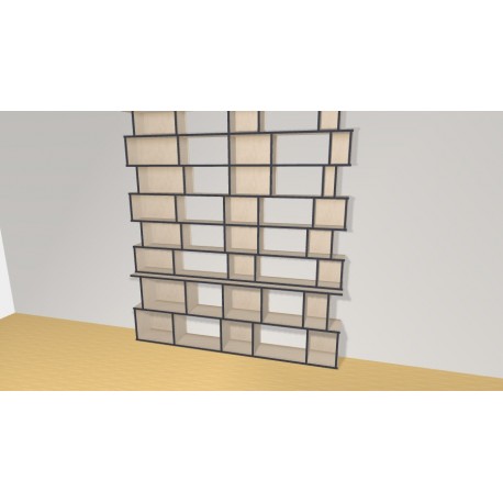 Bookshelf  (H277cm - W210 cm)