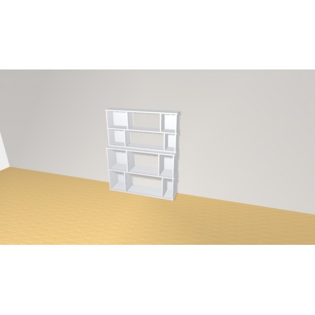 Bookshelf  (H129cm - W107 cm)