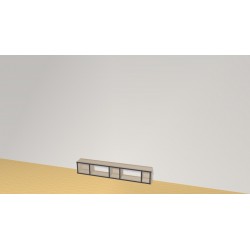 Bookshelf  (H26cm - W150 cm)