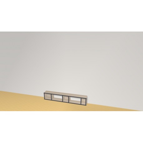 Bookshelf  (H26cm - W150 cm)