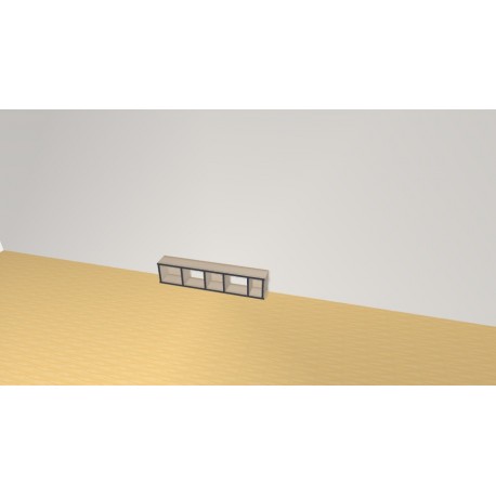 Bookshelf  (H26cm - W120 cm)