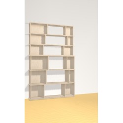Bibliotheek  (H191cm - B119 cm)