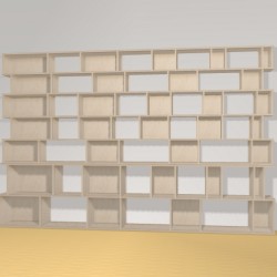 Bookshelf (H200cm - W312 cm)