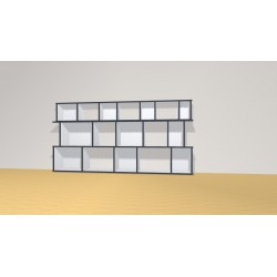 Bibliotheek (H102cm - B200 cm)