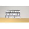 Bookshelf  (H102cm - W200 cm)