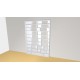 Bibliotheek  (H261cm - B190 cm)