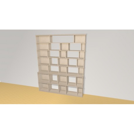 Bookshelf (H200cm - W163 cm)