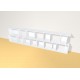Bibliotheek  (H73cm - B287 cm)