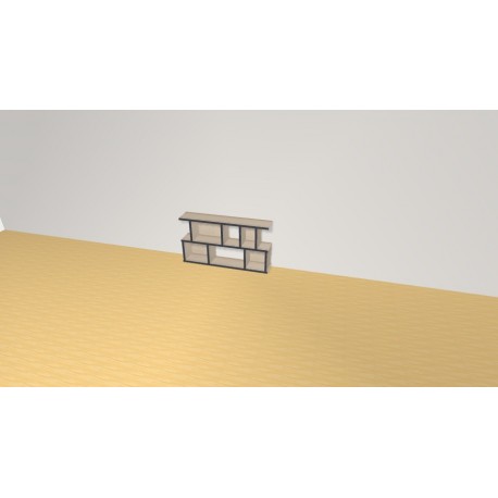 Bibliotheek  (H49cm - B90 cm)