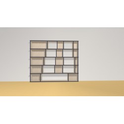 Bibliotheek (H136cm - B160 cm)