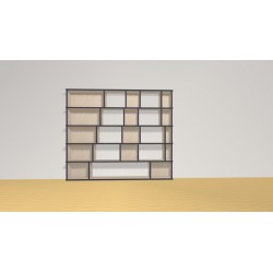 Bookshelf (H136cm - W160 cm)