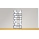 Bibliotheek  (H257cm - B120 cm)