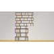 Bookshelf  (H260cm - W168 cm)
