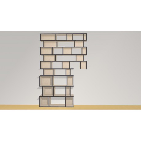 Bookshelf  (H260cm - W168 cm)