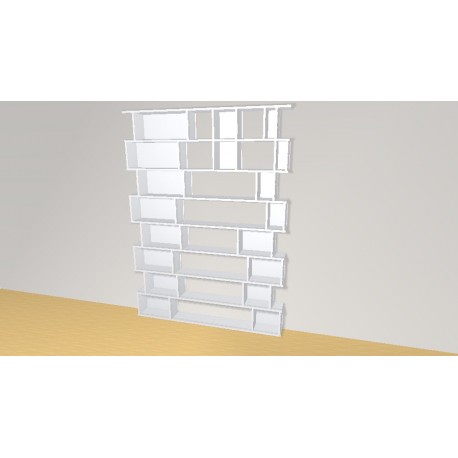 Bookshelf  (H216cm - W159 cm)