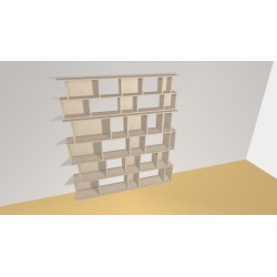 Bookshelf  (H200cm - W181 cm)