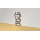 Bookshelf  (H163cm - W70 cm)