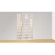Bookshelf  (H261cm - W161 cm)