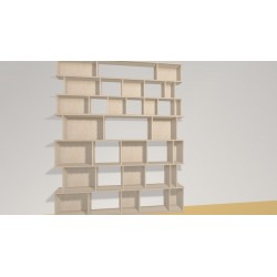 Bookshelf  (H227cm - W186 cm)