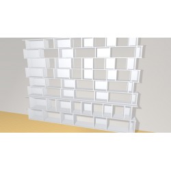 Bookshelf  (H230cm - W302 cm)