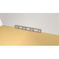 Bookshelf  (H29cm - W248 cm)
