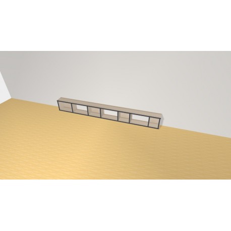 Bookshelf  (H29cm - W248 cm)