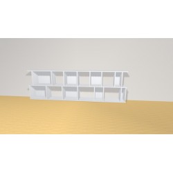 Bookshelf  (H73cm - W238 cm)