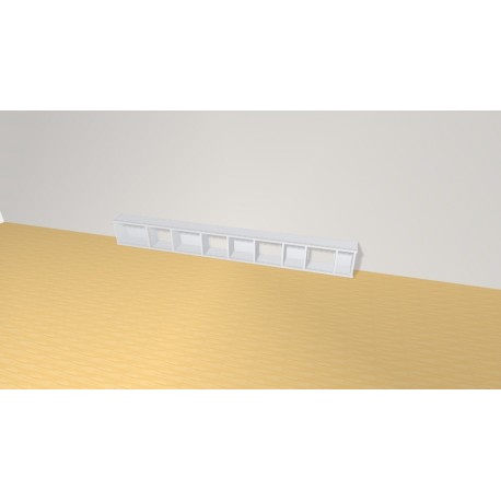 Bookshelf  (H29cm - W250 cm)