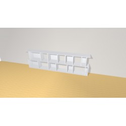 Bookshelf  (H73cm - W241 cm)