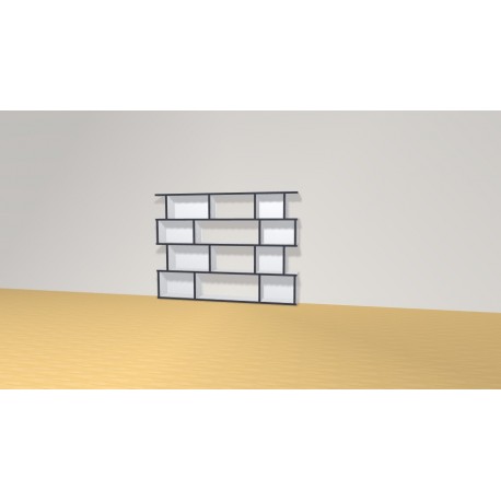 Bookshelf  (H103cm - W138 cm)