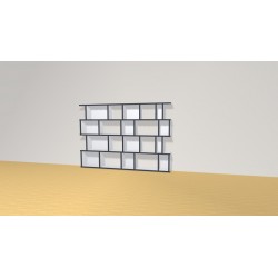 Bookshelf  (H103cm - W147 cm)
