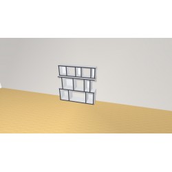 Bookshelf  (H102cm - W102 cm)