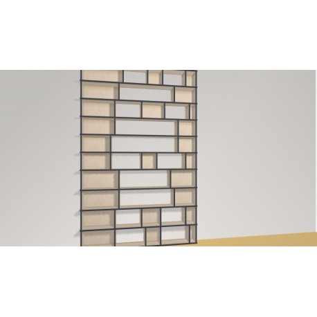 Bookshelf  (H252cm - W163 cm)