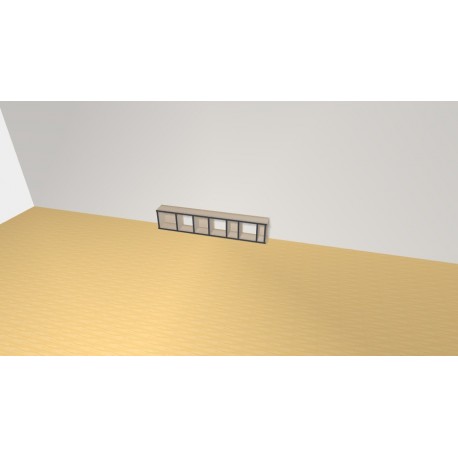 Bibliotheek  (H29cm - B149 cm)