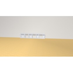 Bookshelf  (H29cm - W149 cm)