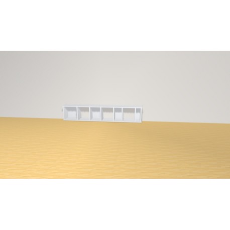 Bookshelf  (H29cm - W149 cm)