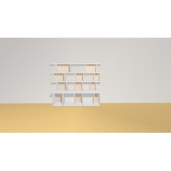 Bibliotheek  (H114cm - B130 cm)