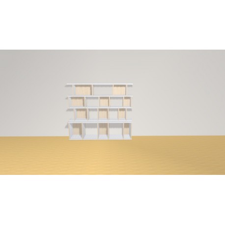 Bibliotheek  (H114cm - B130 cm)