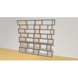 Bibliotheek  (H200cm - B210 cm)