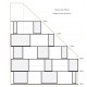 Bookshelf  (H181cm - W190 cm)