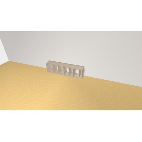 Bookshelf  (H38cm - W141 cm)